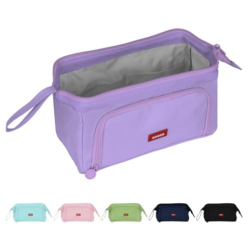 Shpucise Großes Federmäppchen für Mädchen, großes Fassungsvermögen, Federmäppchen für Damen, Hand-Stifttasche, Schreibwaren-Organizer, Büro, Make-up-Tasche, Schule, Stifteetui für Teenager, Mädchen Shpucise Großes Federmäppchen für Mädchen, großes Fassungsvermögen, Federmäppchen für Damen, Hand-Stifttasche, Schreibwaren-Organizer, Büro, Make-up-Tasche, Schule, Stifteetui für Teenager, Mädchen von Shpucise