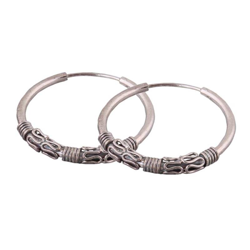 925 Sterling Silber Ohrring-Plain Ohrring-Hoop Ohrring Etsycyber20242024Bestseller2024Etsybirthstone von ShreeJaipurSilver925