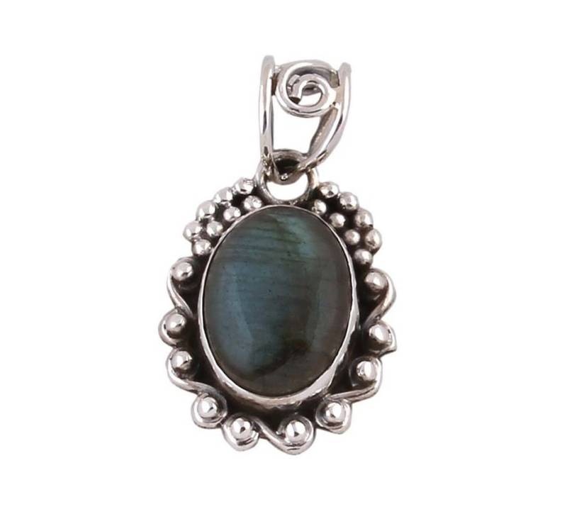 925Er Sterling Silber Labradorit Edelstein Anhänger Etsycyber20242024Bestseller2024Etsybirthstone von ShreeJaipurSilver925