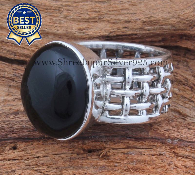 Handgemachter Boho Ring Aus Silber 925 von ShreeJaipurSilver925