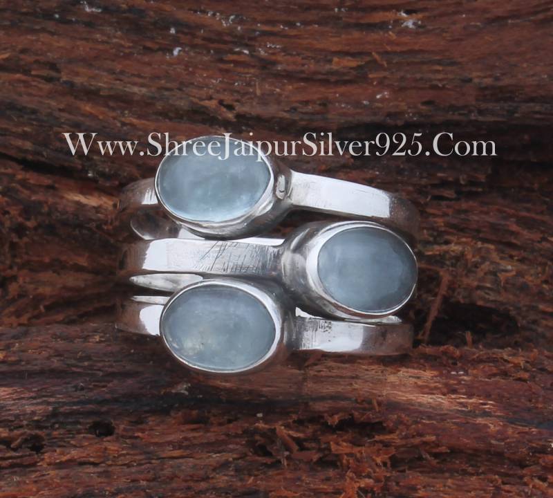 Onyx Edelstein 925Er Silber Ring Handgefertigter Boho Cabochon Stein von ShreeJaipurSilver925