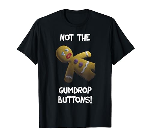 Shrek Gingerbread Man Not The Gumdrop Buttons T-Shirt von Shrek