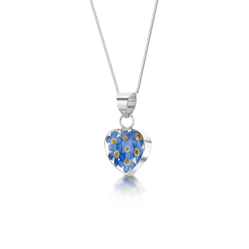 sterling Silber Vergissmeinnicht Herz Anhänger - Ideales Muttertagsgeschenk sterling Silber Vergissmeinnicht Herz Anhänger - Ideales Muttertagsgeschenk von ShriekingVioletLtd