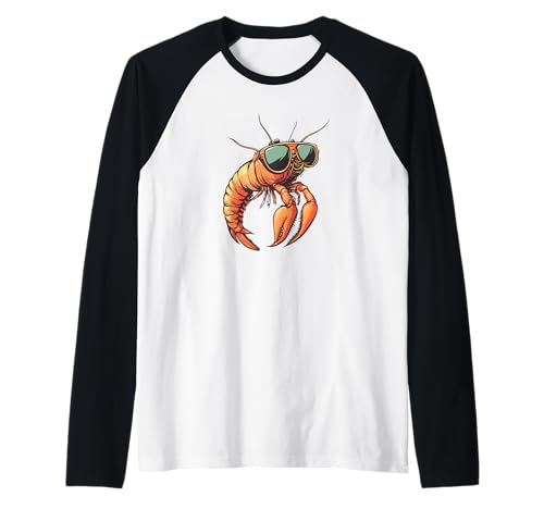 Cooles Garnelenkostüm mit Schattierungen für Erwachsene und Kinder Raglan Cooles Garnelenkostüm mit Schattierungen für Erwachsene und Kinder Raglan von Shrimp Outfit