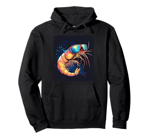 Lustige Garnelen mit Sonnenbrille Kostüm für Jungen und Mädchen Pullover Hoodie Lustige Garnelen mit Sonnenbrille Kostüm für Jungen und Mädchen Pullover Hoodie von Shrimp Outfit