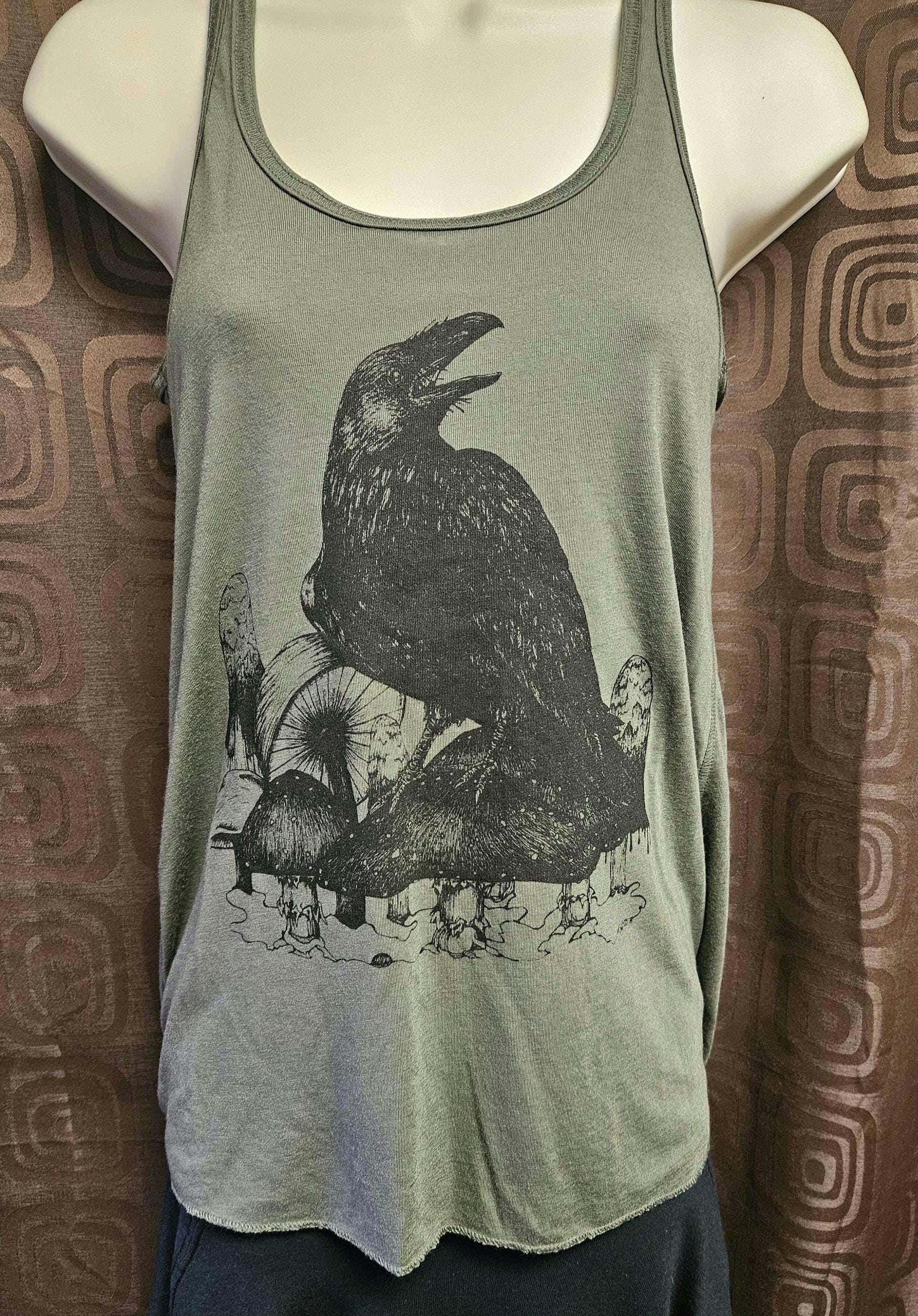 Rabe Und Pilze Damen Tank Top Rabe Und Pilze Damen Tank Top von ShroomBrothers