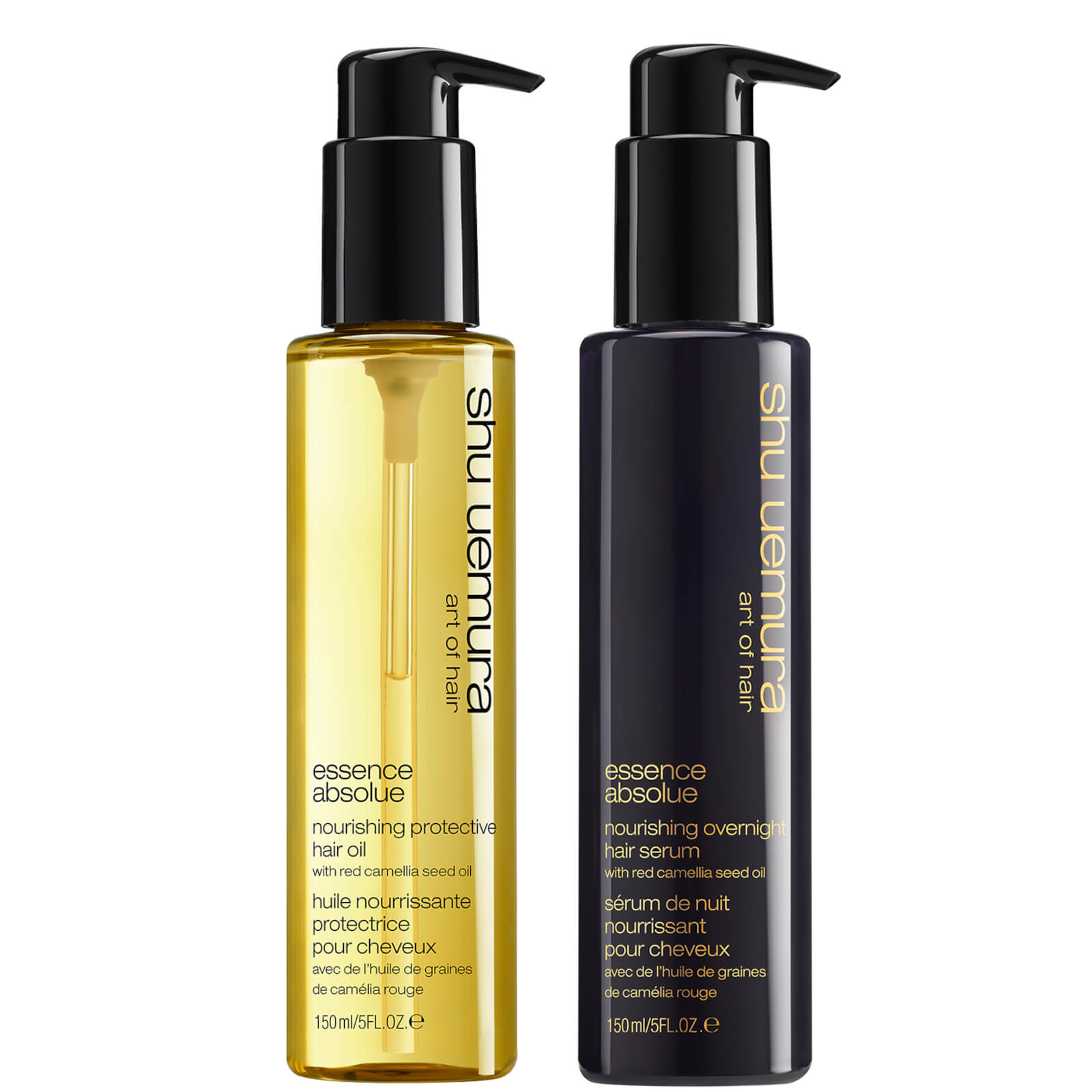 Shu Uemura Art of Hair Essence Absolue Oil and Essence Absolue Overnight Serum Duo for Hair Protectection von Shu Uemura Art of Hair