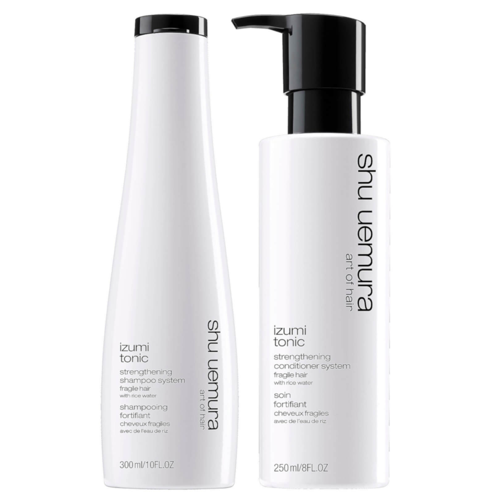 Shu Uemura Art of Hair Izumi Tonic Rice Water Shampoo and Conditioner Routine von Shu Uemura Art of Hair