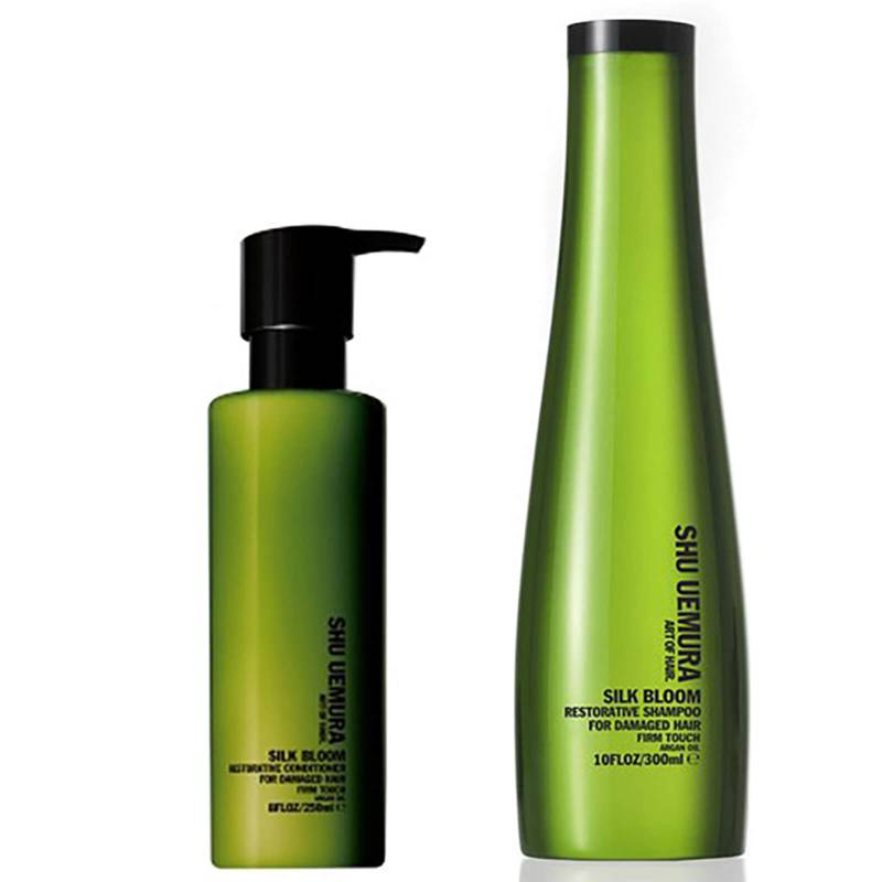 Shu Uemura Art of Hair Silk Bloom Shampoo (300ml) und Spülung (250ml) von Shu Uemura Art of Hair