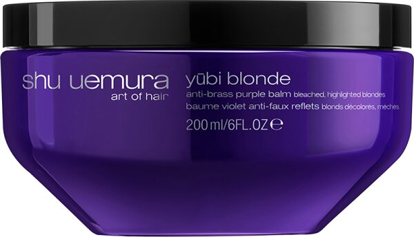 Shu Uemura Yubi Blonde Neutralisierende Purple Haarmaske 200 ml von Shu Uemura