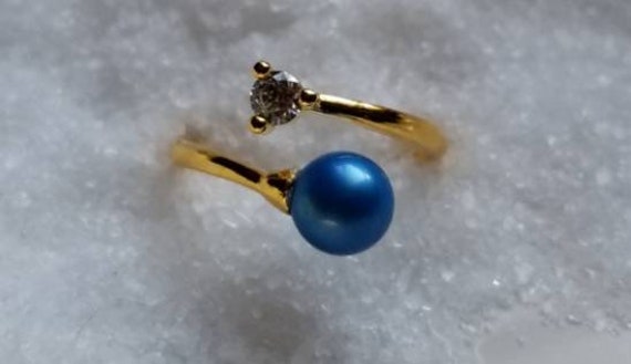 925 Sterling Silber Gold Wickelperlen Montierung - Verstellbar | Perle Nicht Inklusive von ShuckingAwesome