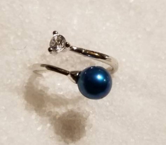 925 Sterling Silber Wrap Perle Halterung Ring Fitting - Einstellbar | Perle Nicht Enthalten 925 Sterling Silber Wrap Perle Halterung Ring Fitting - Einstellbar | Perle Nicht Enthalten von ShuckingAwesome
