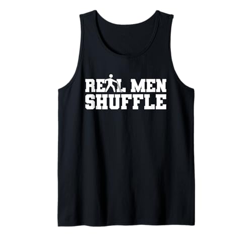 Herren Real Men Shuffle Shuffleboard Player Tank Top Herren Real Men Shuffle Shuffleboard Player Tank Top von Shuffleboard Spiel Sportart Designs Idee