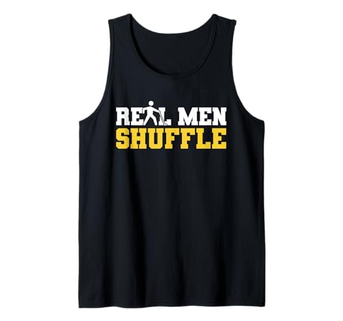 Herren Real Men Shuffle Shuffleboard Player Tank Top Herren Real Men Shuffle Shuffleboard Player Tank Top von Shuffleboard Spiel Sportart Designs Idee
