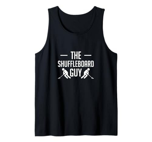 Herren The Shuffleboard Guy Player Tank Top Herren The Shuffleboard Guy Player Tank Top von Shuffleboard Spiel Sportart Designs Idee