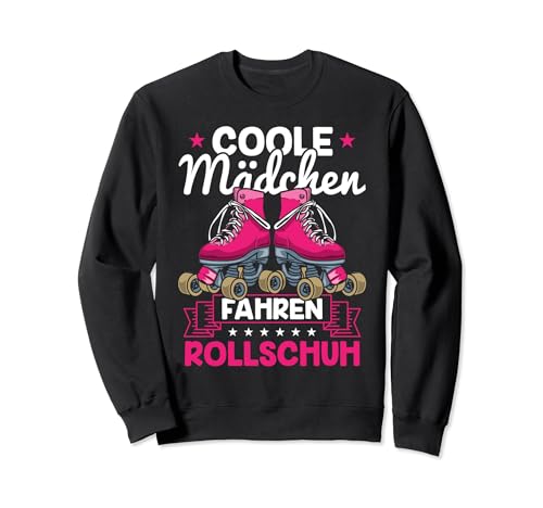 Rollschuhfahren Coole Mädchen fahren Rollschuh Sweatshirt von Shuggy's Rollschuhfahren Geschenke