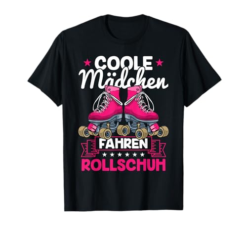 Rollschuhfahren Coole Mädchen fahren Rollschuh T-Shirt von Shuggy's Rollschuhfahren Geschenke