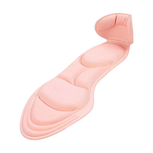 Shujin Damen 1 Paar 2 in 1 Einlegesohlen mit Fersenpolster Arch Support 4D Memory Foam Schuheinsatz High Heel Schmerzlinderung Antirutsch Komfort Fußkissen Pads von Shujin