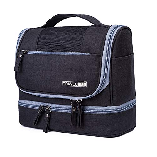 Kulturtasche MäNner Schminktasche Damen Trousse De Toilette Homme Toiletry Tasche Frauen Kulturtasche Waschen Tasche Frauen Reisetaschen Black,One Size von Shulishishop