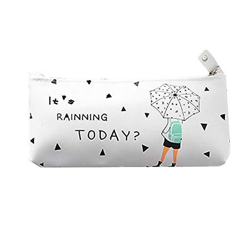 Shulishishop federmäppchen klein stiftemäppchen Damen Pusheen Federmäppchen kleines Federmäppchen süßes Federmäppchen süße Federmäppchen für Mädchen White von Shulishishop