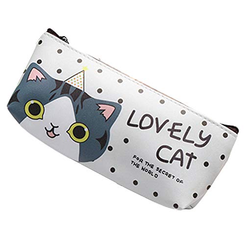 Shulishishop schlamppermäppchen mädchen federtasche Damen Teenager-Mädchen Federmäppchen Teenager-Mädchen Federmäppchen Federmäppchen für Mädchen im Teenageralter White von Shulishishop