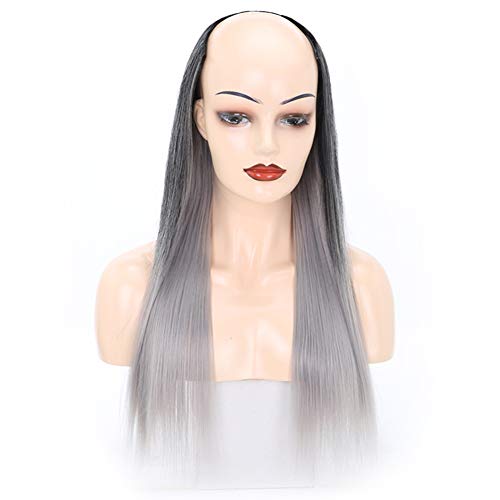 echthaar extensions haarteile Haarteil Haarteile für Frauen einclipsen Haar Brötchen Haarteil Clip in Pferdeschwanz Haarverlängerungen 1bt0906,onesize von Shulishishop
