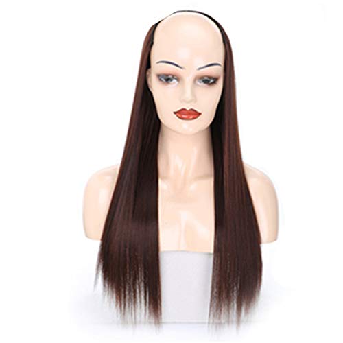 echthaar extensions haarteile Haarteil Haarteile für Frauen einclipsen Haar Brötchen Haarteil Clip in Pferdeschwanz Haarverlängerungen 4m33,onesize von Shulishishop