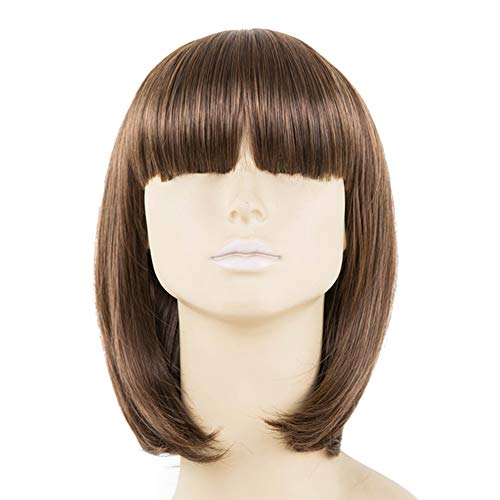 hair extension clip in extensions echthaar Haarstücke Haarteile für Frauen einclipsen falsche Haare Haarteil dark brown von Shulishishop