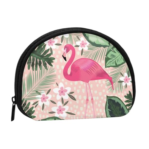 Mini-Aufbewahrungstasche mit Flamingo-Muster, für Damen, Mädchen, Kinder, Rosa, Flamingo, Einheitsgröße von Shunieg