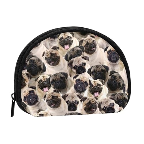 Mini-Tasche im Musikstil, Geldbörse, Kleingeldtasche, für Damen, Mädchen, Kinder, hund, Einheitsgröße von Shunieg