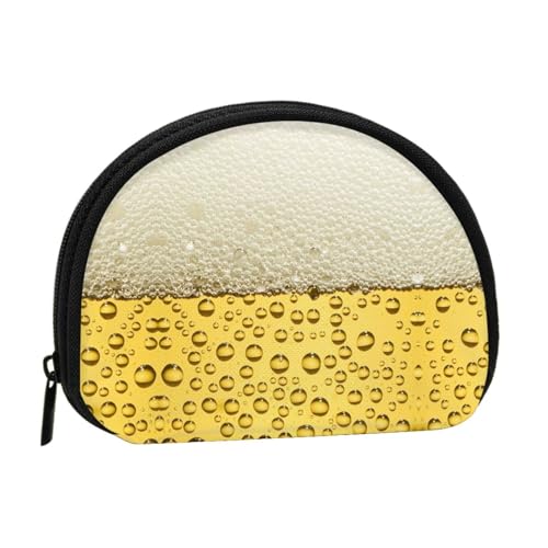 Muschel-Aufbewahrungstasche mit Weihnachtsmuscheln, Mini-Tasche, Geldbörse, Wickeltasche für Damen, Mädchen, Kinder, Beer Bubble, Einheitsgröße von Shunieg