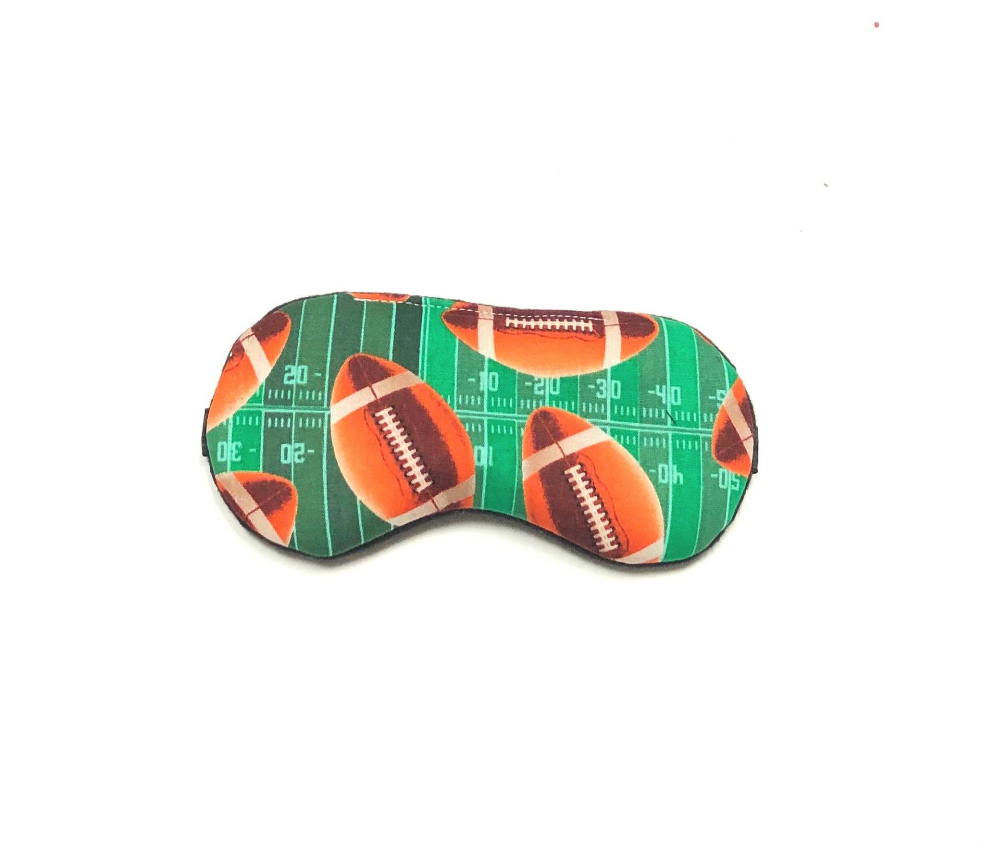 Fußball Schlafmaske Baumwoll-Reisemaske Mit Weicher Fleece-Rückseite Fußball Schlafmaske Baumwoll-Reisemaske Mit Weicher Fleece-Rückseite von ShushBear