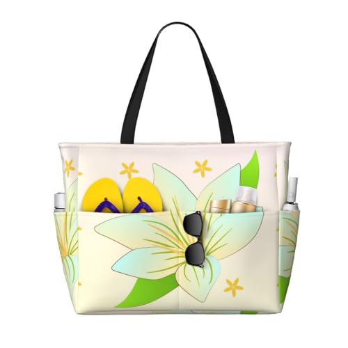 ShyHhts Blooming Narzissen große Kapazität Strand Reisetasche Damen Handtasche ist wasserdicht und sanddicht, geeignet für Reisen, Strandurlaub usw. ShyHhts Blooming Narzissen große Kapazität Strand Reisetasche Damen Handtasche ist wasserdicht und sanddicht, geeignet für Reisen, Strandurlaub usw. von ShyHhts