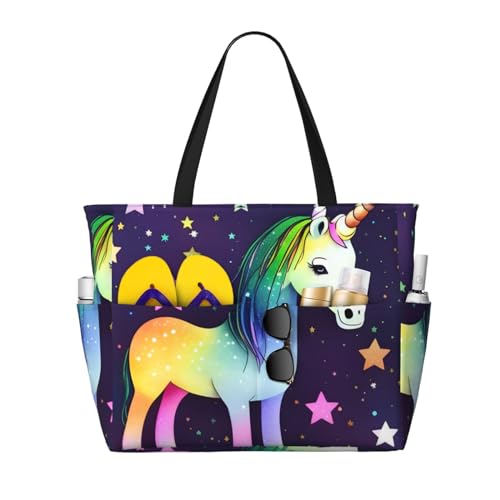 ShyHhts One-Horse Star große Kapazität Strand-Reisetasche, Damen-Handtasche ist wasserdicht und sanddicht, geeignet für Reisen, Strandurlaub usw. ShyHhts One-Horse Star große Kapazität Strand-Reisetasche, Damen-Handtasche ist wasserdicht und sanddicht, geeignet für Reisen, Strandurlaub usw. von ShyHhts