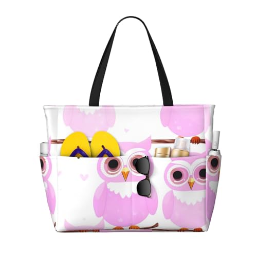 ShyHhts Süße Eule große Kapazität Strand Reisetasche Damen Handtasche ist wasserdicht und sanddicht, geeignet für Reisen, Strandurlaub usw. ShyHhts Süße Eule große Kapazität Strand Reisetasche Damen Handtasche ist wasserdicht und sanddicht, geeignet für Reisen, Strandurlaub usw. von ShyHhts