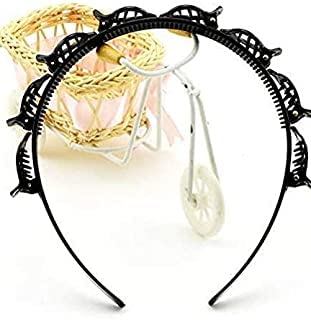 Shyam Creation Stirnbänder, Zubehör Haar Twister, Frisur Zopf Werkzeug, Haarspangen für Mädchen Frauen, Haarspangen für dünnes oder dickes Haar (2 Stück) von Shyam Creation