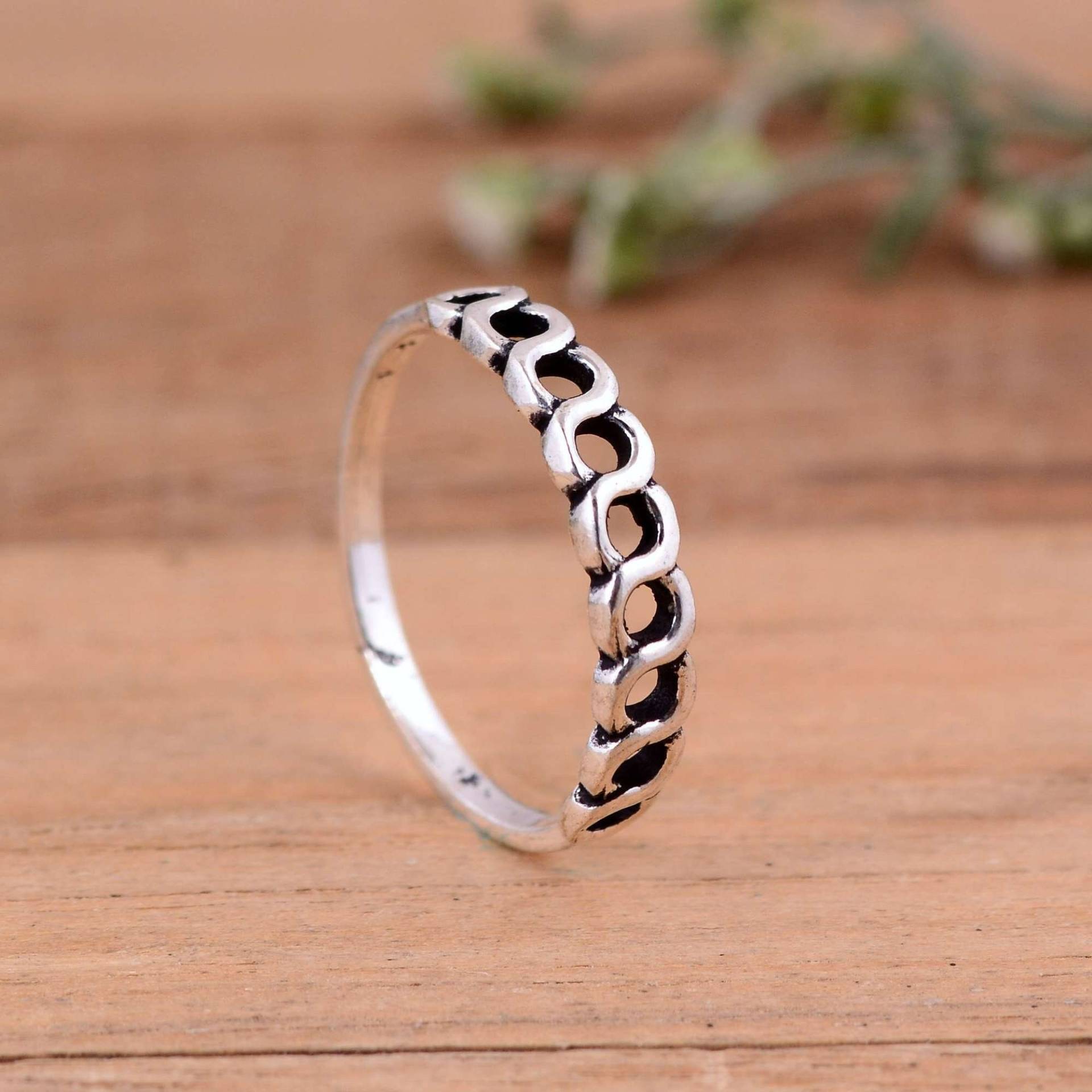 925 Sterling Silberring, Oxidierter Ring, Täglicher Verschleißring Für Midi-Finger, Statement-Ringe Frauen, Boho-Ring, Geschenk Sie von Shyamjewelrs