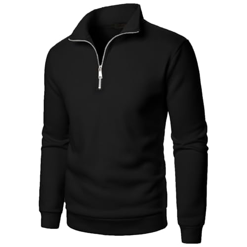 Shznruwy Die Discounter Half Zip Pullover Herren Warm Winter Rollkragenpullover Business Winterpullover Outdoor Herrenpullover Golf Arbeitspullover Thermopulli Basic Seemannspullover Arbeitspulli Shznruwy Die Discounter Half Zip Pullover Herren Warm Winter Rollkragenpullover Business Winterpullover Outdoor Herrenpullover Golf Arbeitspullover Thermopulli Basic Seemannspullover Arbeitspulli von Shznruwy