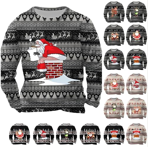 Warehouse Deals Angebote rückläufer Weihnachtspullover Herren Damen Lustig Ugly Christmas Sweater Pärchen Hässliche Weihnachtspulli Weihnachten Familien Outfit Warme Xmas Pullover Winter Warehouse Deals Angebote rückläufer Weihnachtspullover Herren Damen Lustig Ugly Christmas Sweater Pärchen Hässliche Weihnachtspulli Weihnachten Familien Outfit Warme Xmas Pullover Winter von Shznruwy