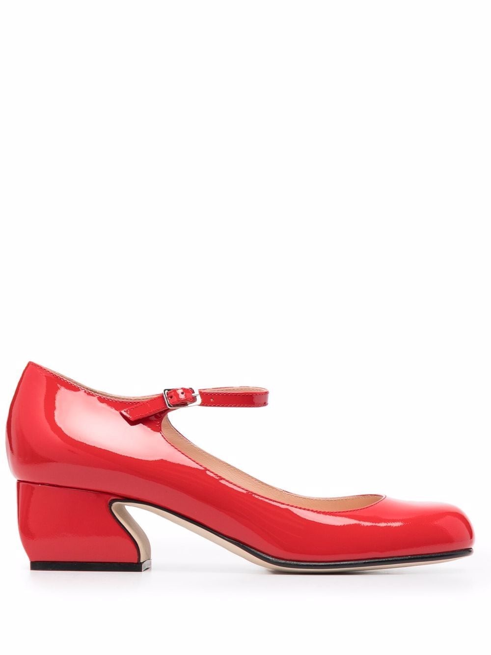 Si Rossi Pumps aus Lackleder - Rot von Si Rossi