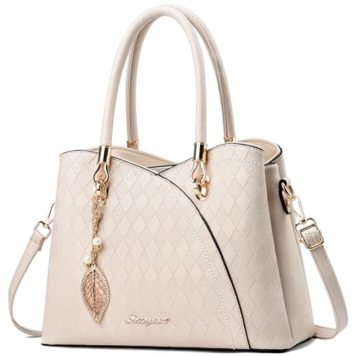 SiMYEER Umhängetaschen, Handtaschen Leder Schultertaschen für Damen von SiMYEER