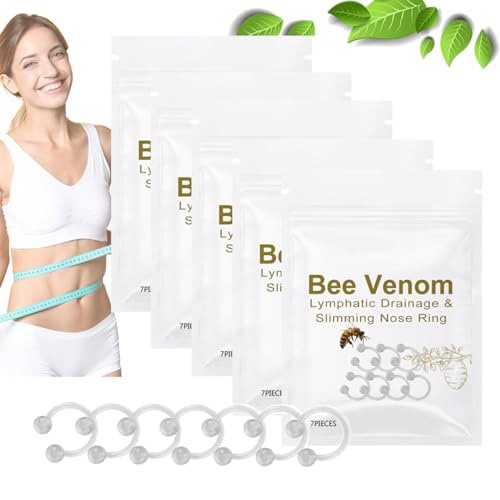 SiQiYu Bee Venom Lymphatic Drainage Nose Ring (35 Pcs/5 Bag) von SiQiYu