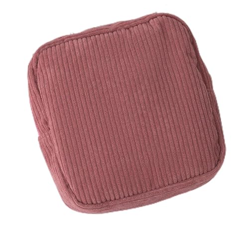 SiSiMu Kleine Make-up-Tasche aus Cord – Mini-Kosmetiktasche mit Metall-Reißverschluss, kleine Tasche für Geldbörse, Reisen und Geschenke, perfekt für Schmuck, Kabel und Zubehör, Rosa SiSiMu Kleine Make-up-Tasche aus Cord – Mini-Kosmetiktasche mit Metall-Reißverschluss, kleine Tasche für Geldbörse, Reisen und Geschenke, perfekt für Schmuck, Kabel und Zubehör, Rosa von SiSiMu