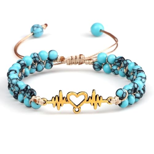 Armband Armreif Schmuck Herren Frauen Bracelets Bracelet Jewellery Zweireihiges Handgefertigtes Armband Größenverstellbar Löwenbaum Des Lebens Armbänder Frauen Männer Stil21 von SiVaji