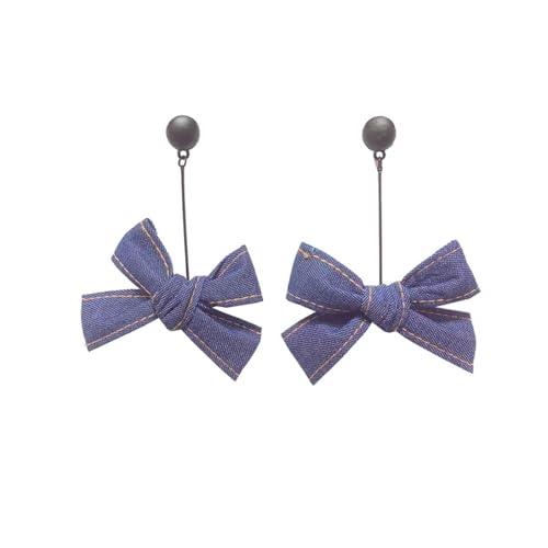 Ohrringe Ohrstecker Damen Schmuck Earrings Bowknot Ohrringe Für Frauen Mädchen Hängende Ohrhänger von SiVaji