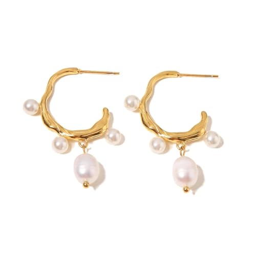 Ohrringe Ohrstecker Damen Schmuck Earrings Geometrische Ohrhänger Für Frauen Girl-Party-Hochzeit von SiVaji