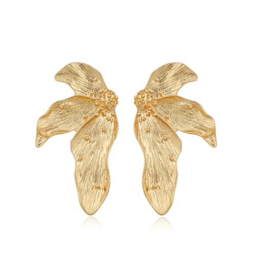 Ohrringe Ohrstecker Damen Schmuck Earrings Ohrhänger Für Frauen Party Hochzeit Für Frauen Goldfarben von SiVaji