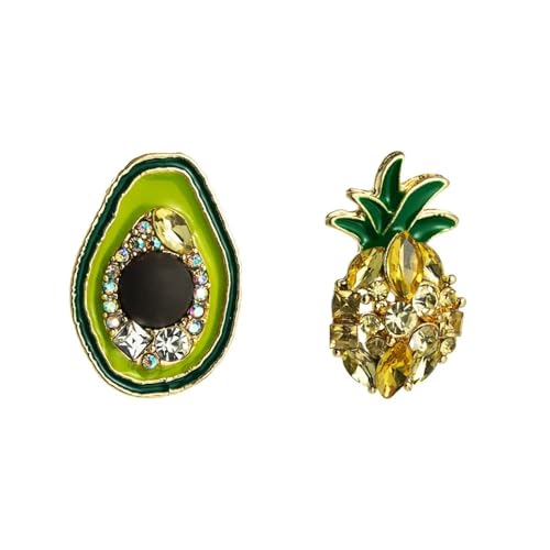 Ohrringe Ohrstecker Damen Schmuck Earrings Ohrringe Für Frauen Frucht Hochzeit Ohrringe Ananasavocado von SiVaji