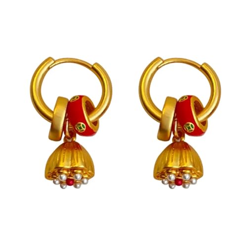 Ohrringe Ohrstecker Damen Schmuck Earrings Vintage Bud Drop Ohrringe Für Frauen Weibliches Ohrzubehör von SiVaji