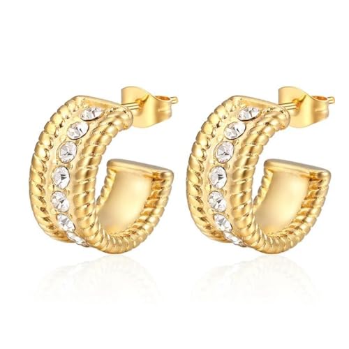 Ohrringe Ohrstecker Damen Schmuck Earrings Vintage Creolen Ohrringe Für Frauen Mädchen Hochzeitszubehör Nr. 2 von SiVaji